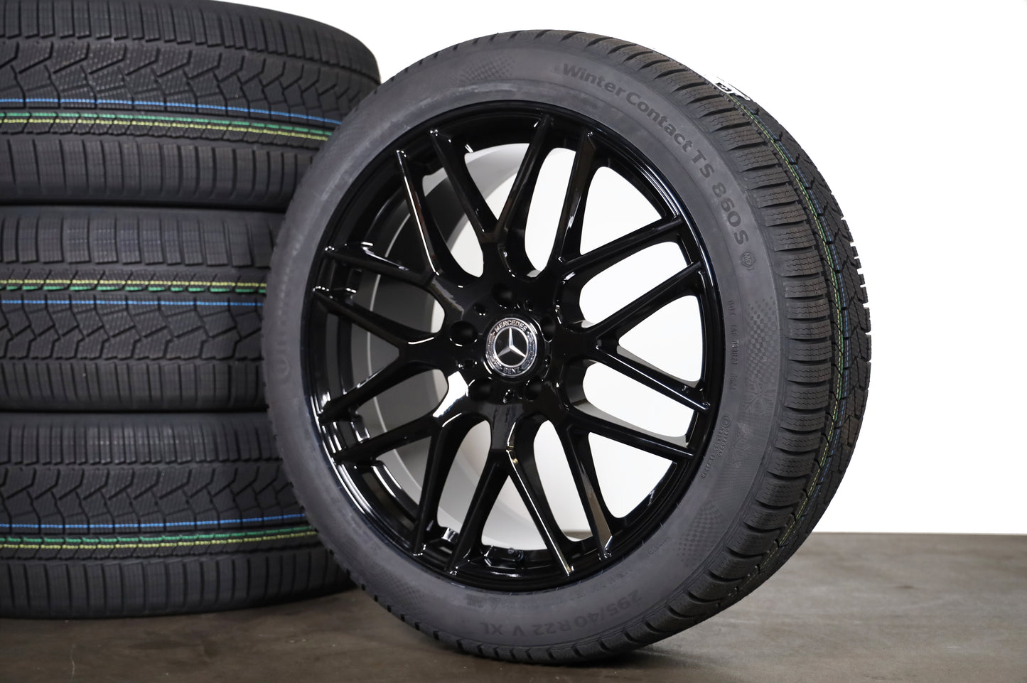 Mercedes G63 G-Klasse W463 Winterräder 22 Zoll Continental Reifen GMP Felgen NEU