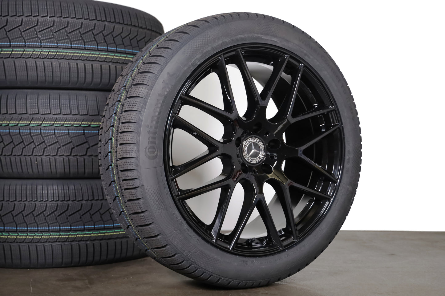 Mercedes G63 G-Klasse W463 Winterräder 22 Zoll Continental Reifen GMP Felgen NEU