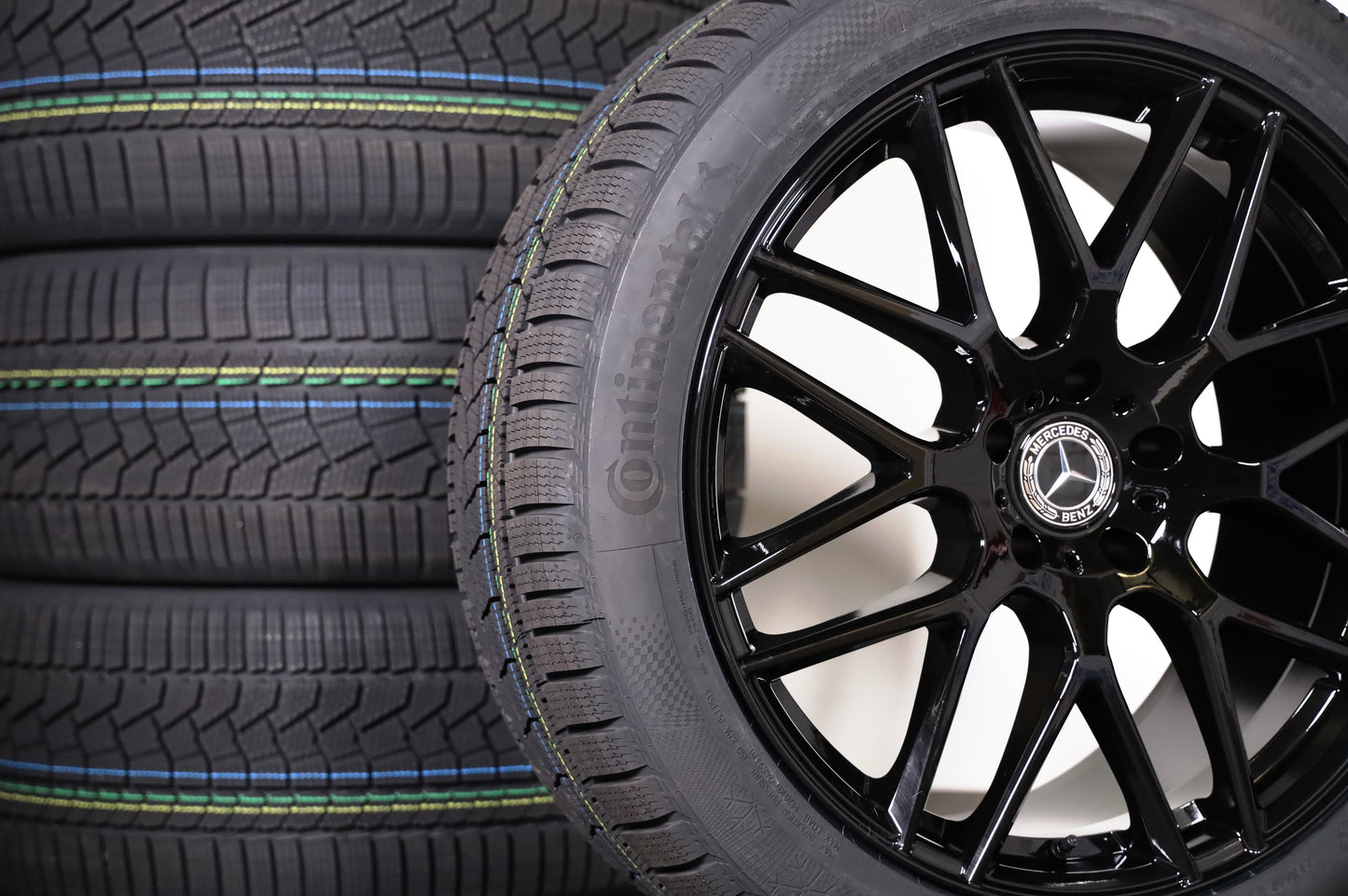 Mercedes G63 G-Klasse W463 Winterräder 22 Zoll Continental Reifen GMP Felgen NEU