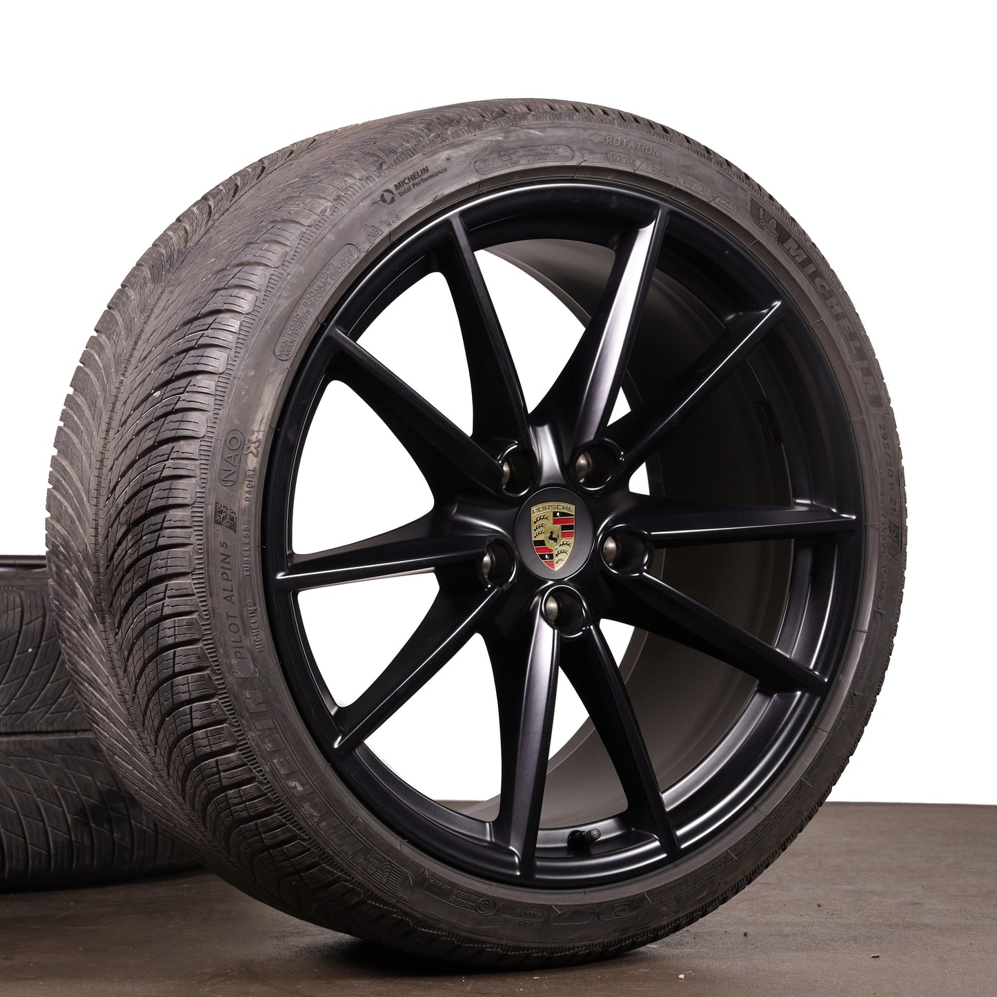 Porsche 911 Winterräder 20 21 Zoll 992 Carrera 992601025C 992601025E Original schwarz matt