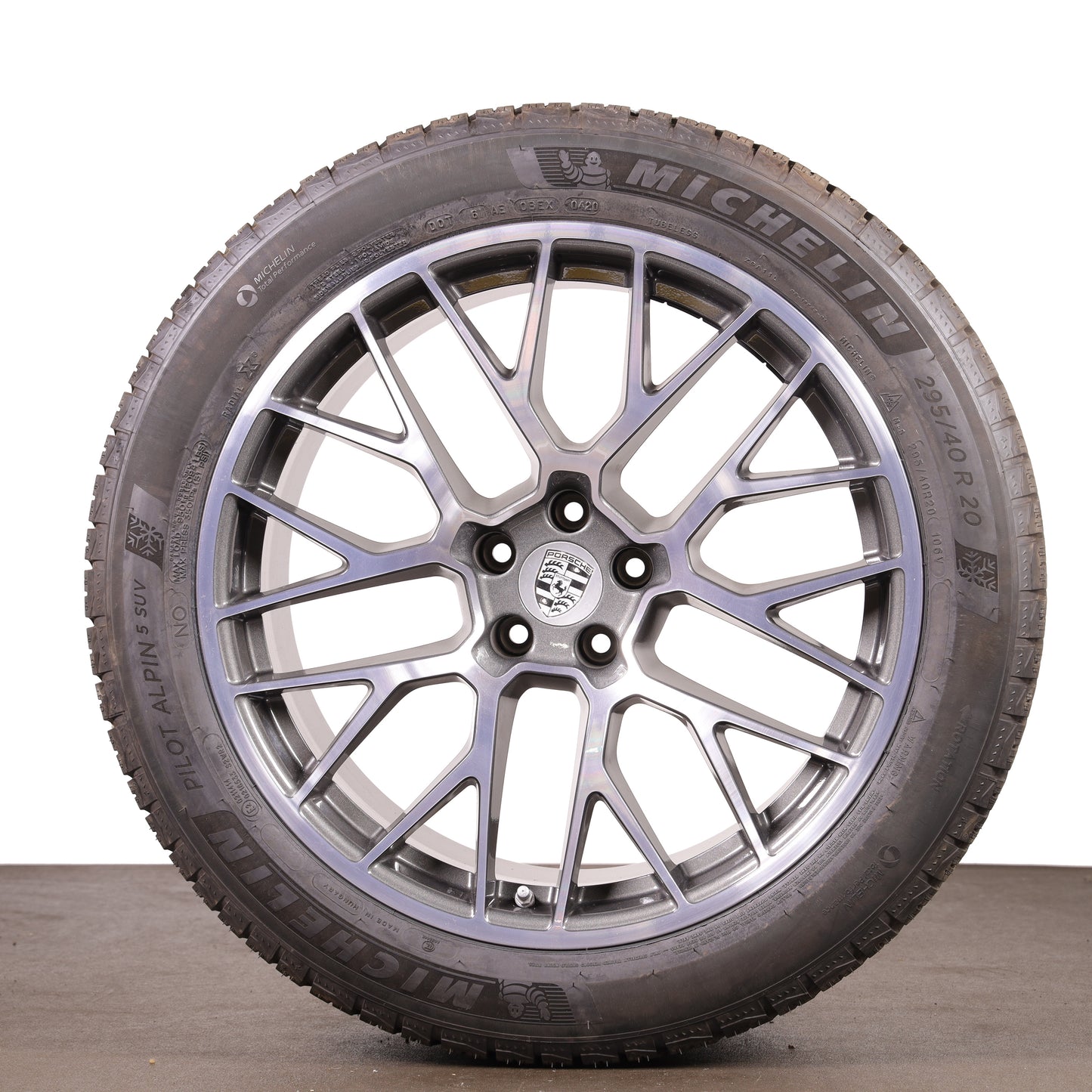 Original Porsche Macan 95B Winterräder 20 Zoll Michelin Winterreifen 95B601025DS
