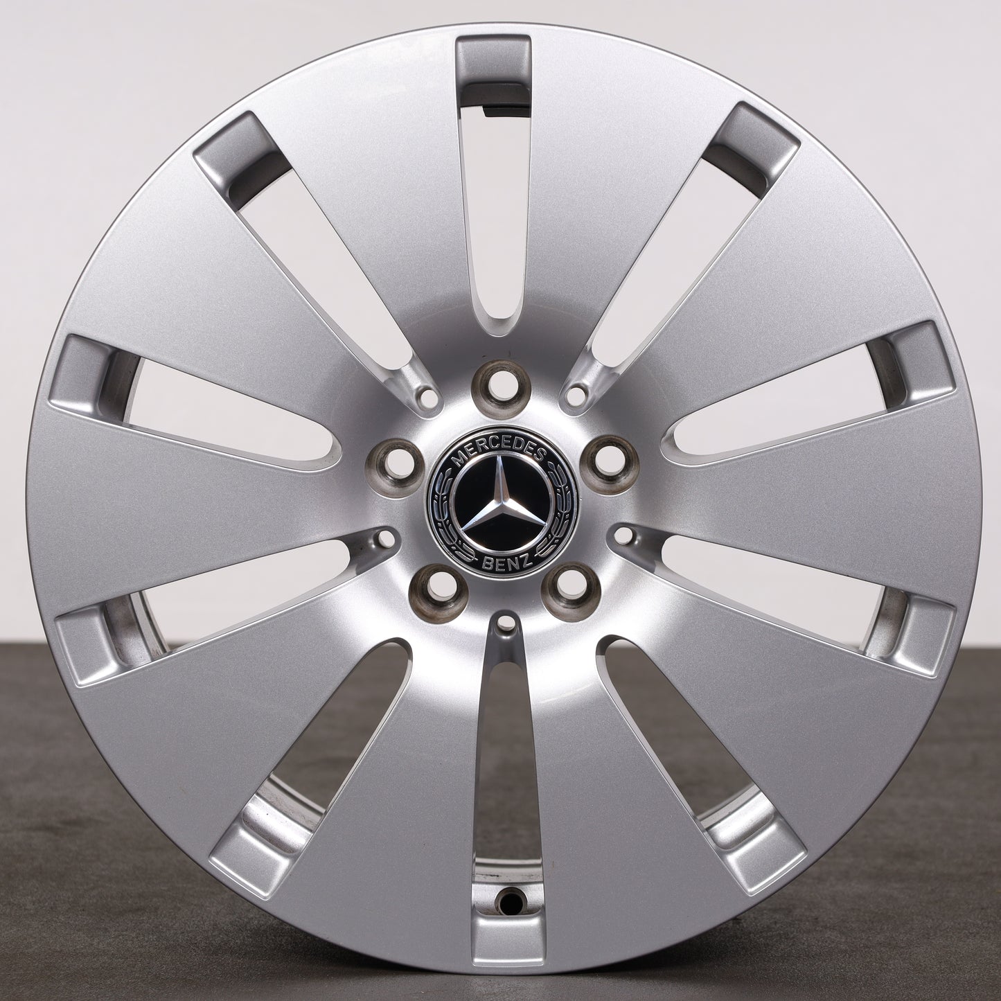 4x original Mercedes GLC Alufelgen 7,5 x 17 ET36 A2534010500 GLC X253 W253 mit RDK Sensoren