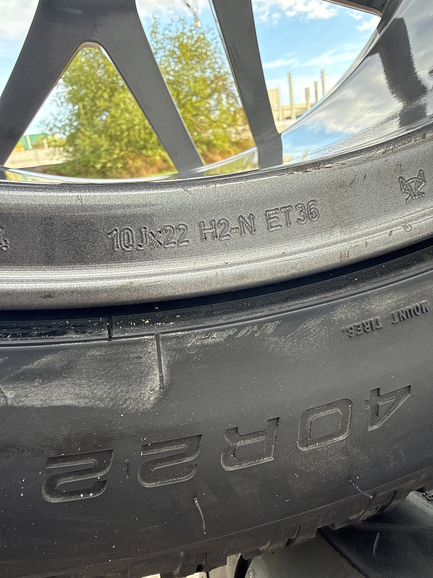 Original Mercedes G Klasse W463 W465 22 Zoll Sommerräder Schmiederäder Kreuzspeichendesign A4634012000