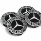 Original Mercedes-Benz Nabendeckel – 4 Stück