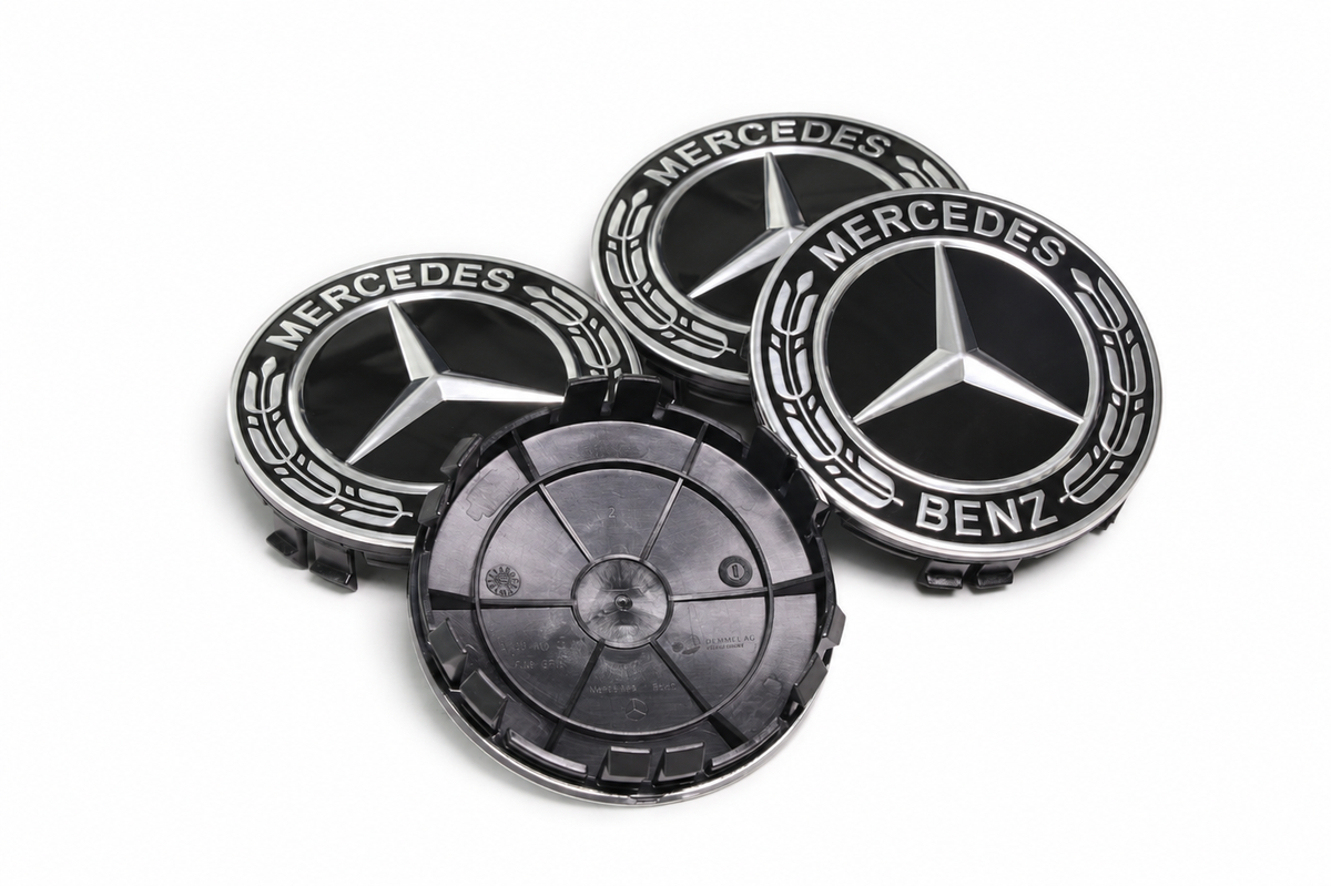 Original Mercedes-Benz Nabendeckel – 4 Stück