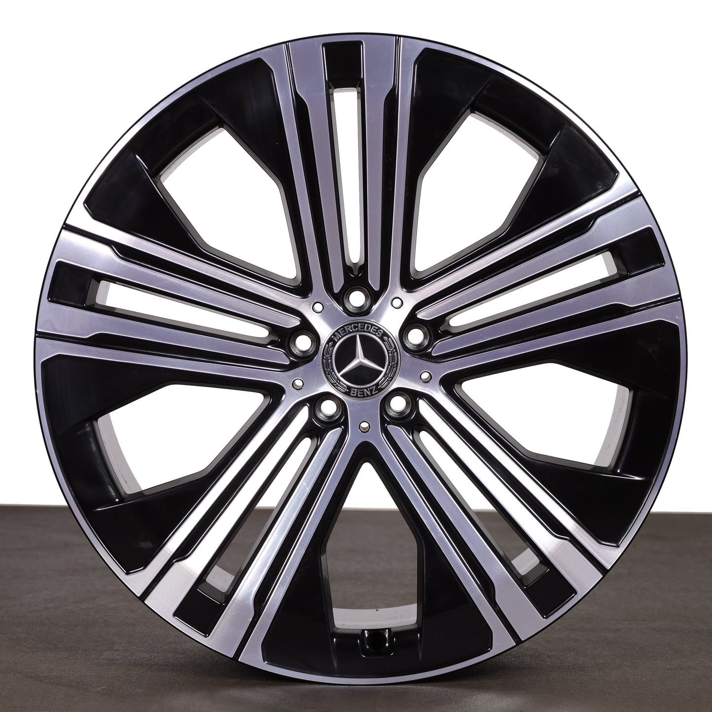 4x original Mercedes EQS Alufelgen 9,5 x 22 ET41,5 EQS V297 W297 A2974011200