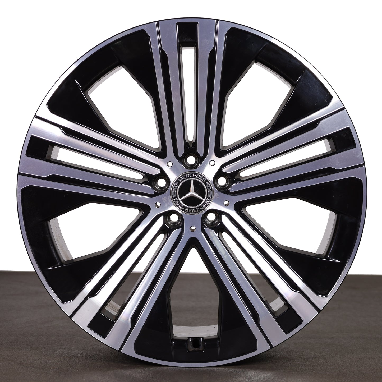 4x original Mercedes EQS Alufelgen 9,5 x 22 ET41,5 EQS V297 W297 A2974011200