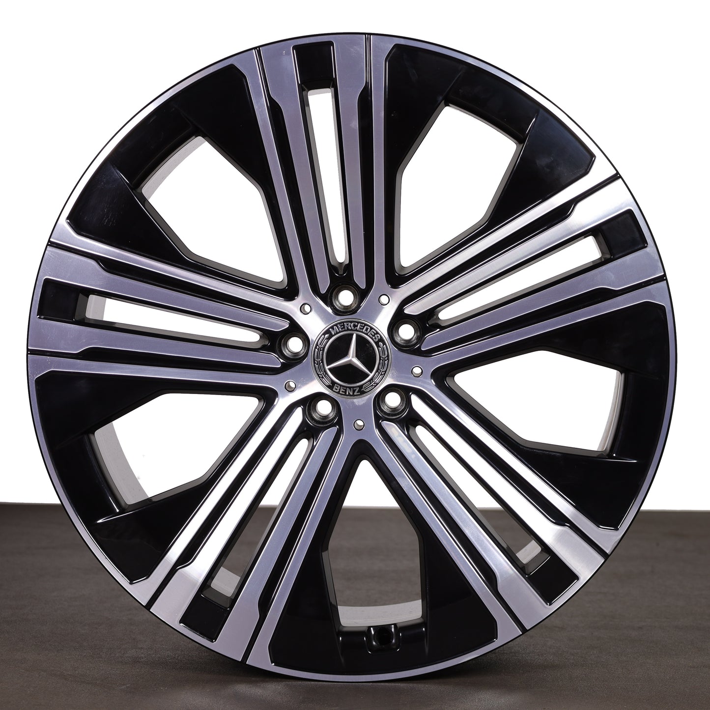 4x original Mercedes EQS Alufelgen 9,5 x 22 ET41,5 EQS V297 W297 A2974011200