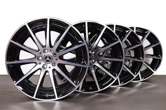 4x original Mercedes EQS Alufelgen 9,5 x 21 ET41 A2974011400 EQS W297 V297