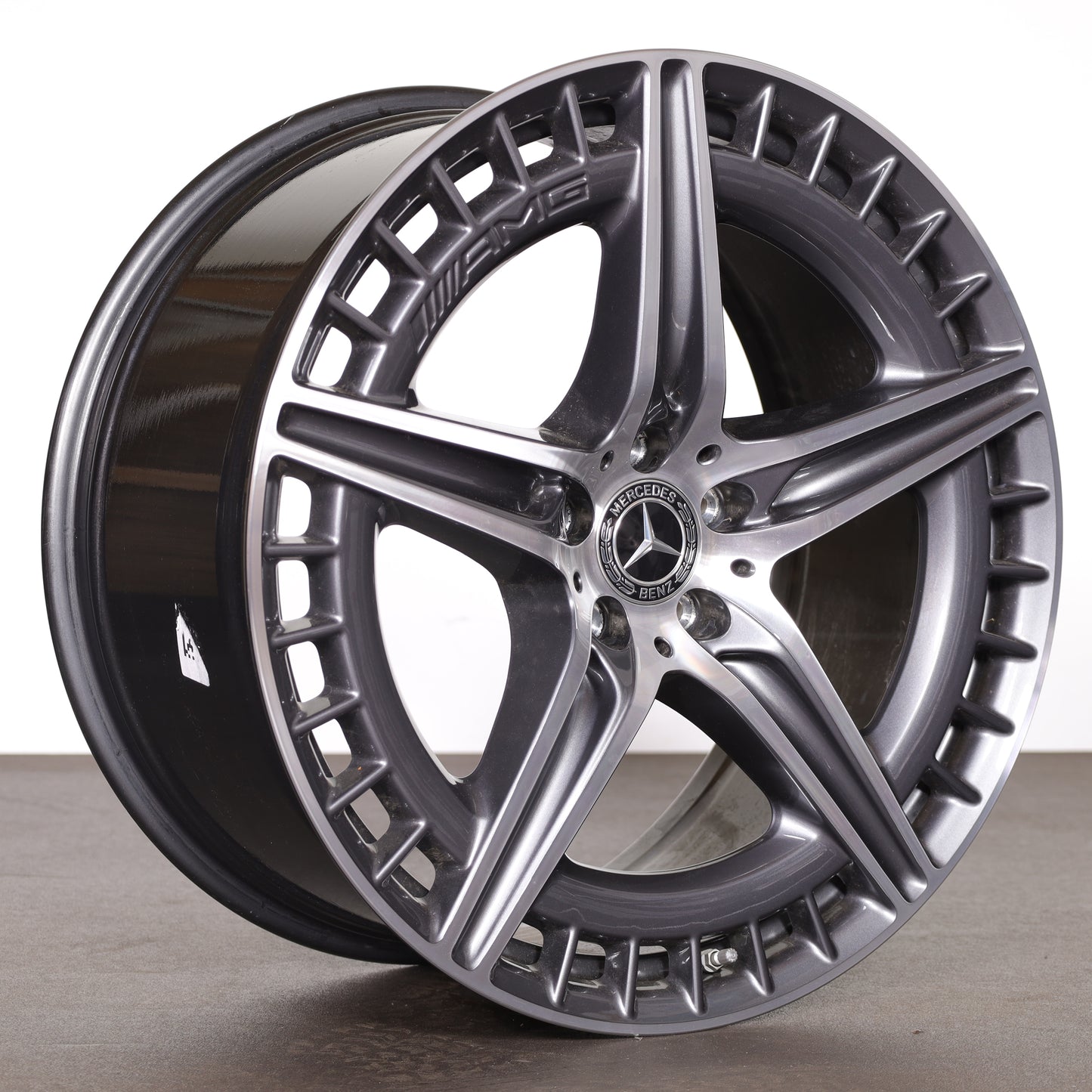 4x original Mercedes EQS Alufelgen 10 x 21 ET47 A2974011600 EQS 53 AMG W297 V297