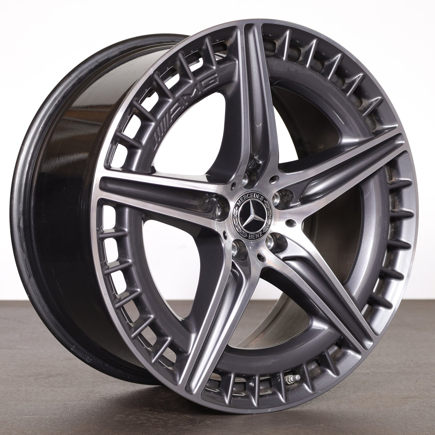 4x original Mercedes EQS Alufelgen 10 x 21 ET47 A2974011600 EQS 53 AMG W297 V297