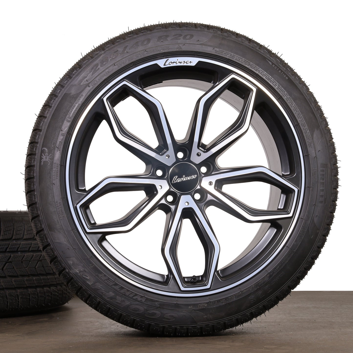 Winterräder 20 Zoll für Mercedes GLC X254 C254 Lorinser Felgen Pirelli Winter