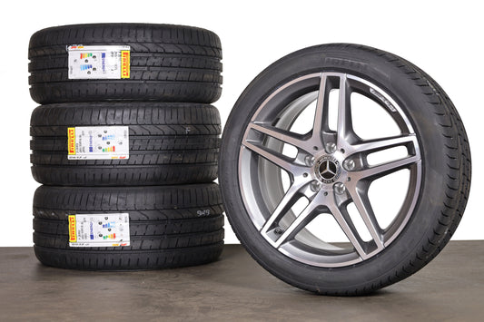 Mercedes E-Klasse W212 S212 AMG 18 Zoll Sommerräder A2124010300 Pirelli NEU