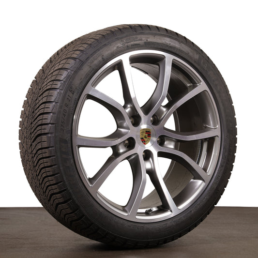 Porsche Cayenne Coupé E3 21" Winterräder 9Y0601025DB 9Y3601025BN Original