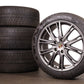 Porsche Panamera 971 G2 Winterräder 20 Zoll 971698025B Original Platinum Anthrazit matt