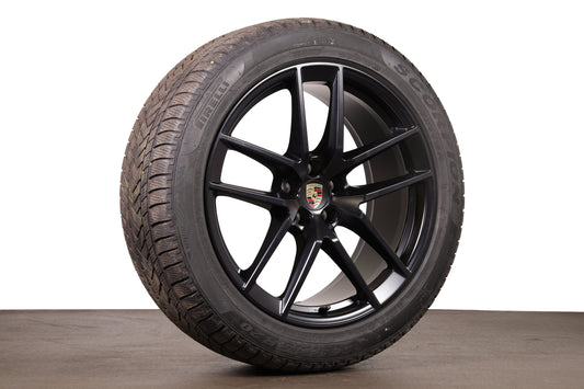 Original 20 Zoll Macan III 95B Winterräder 95B601025EJ 95B601025EK Winterreifen seidenglanz