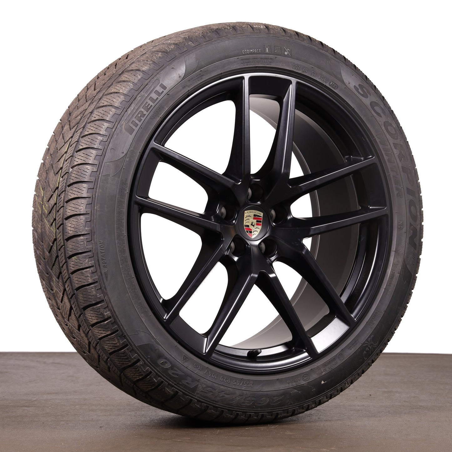 Original 20 Zoll Macan III 95B Winterräder 95B601025EJ 95B601025EK Winterreifen seidenglanz