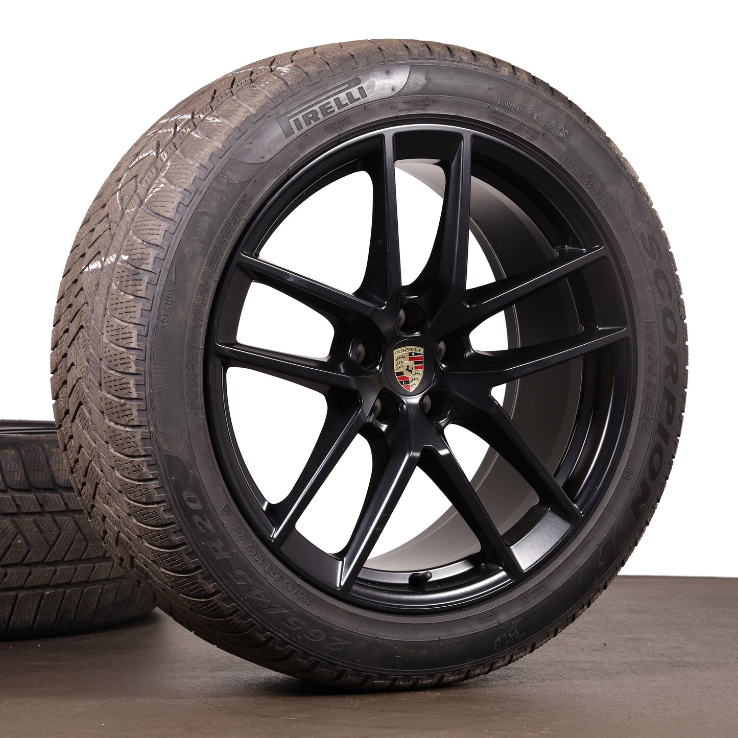 Original 20 Zoll Macan III 95B Winterräder 95B601025EJ 95B601025EK Winterreifen seidenglanz