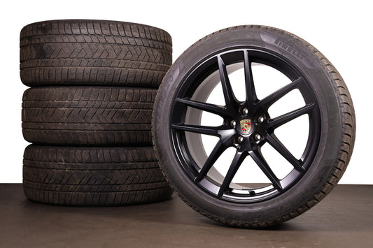 Original 20 Zoll Macan III 95B Winterräder 95B601025EJ 95B601025EK Winterreifen seidenglanz