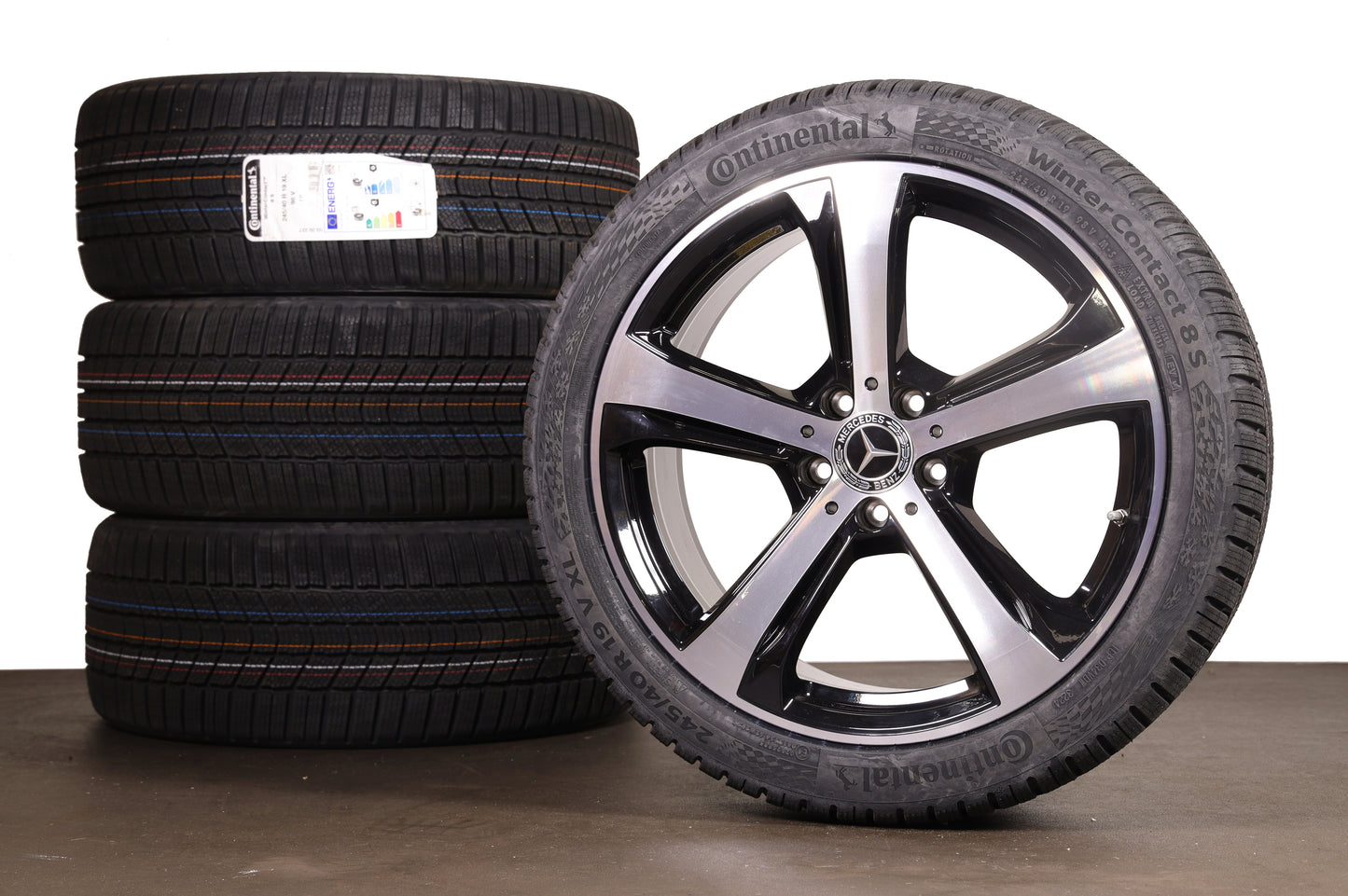 Mercedes 19 Zoll Winterräder Original C-Klasse W206 X206 All Terrain Continental