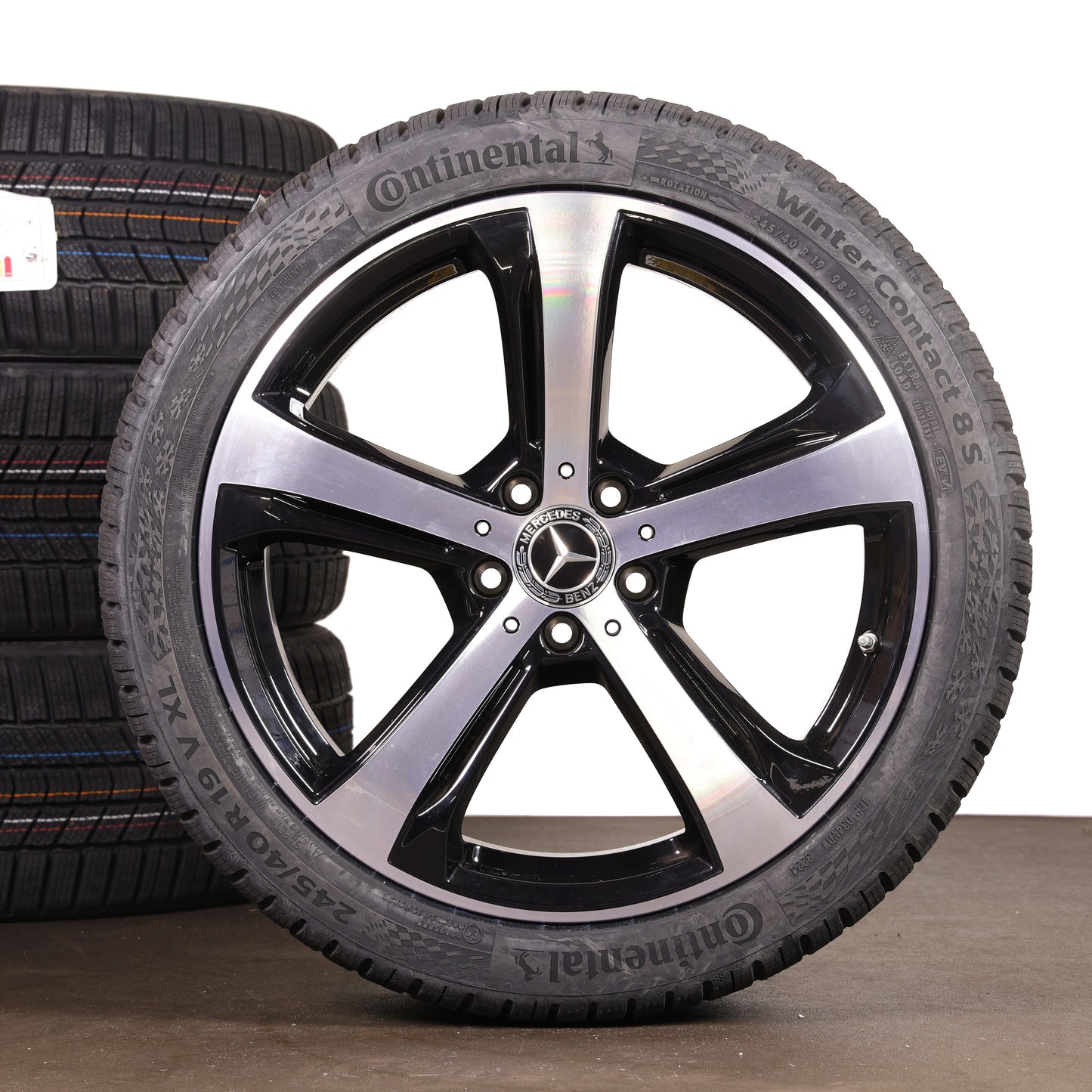 Mercedes 19 Zoll Winterräder Original C-Klasse W206 X206 All Terrain Continental