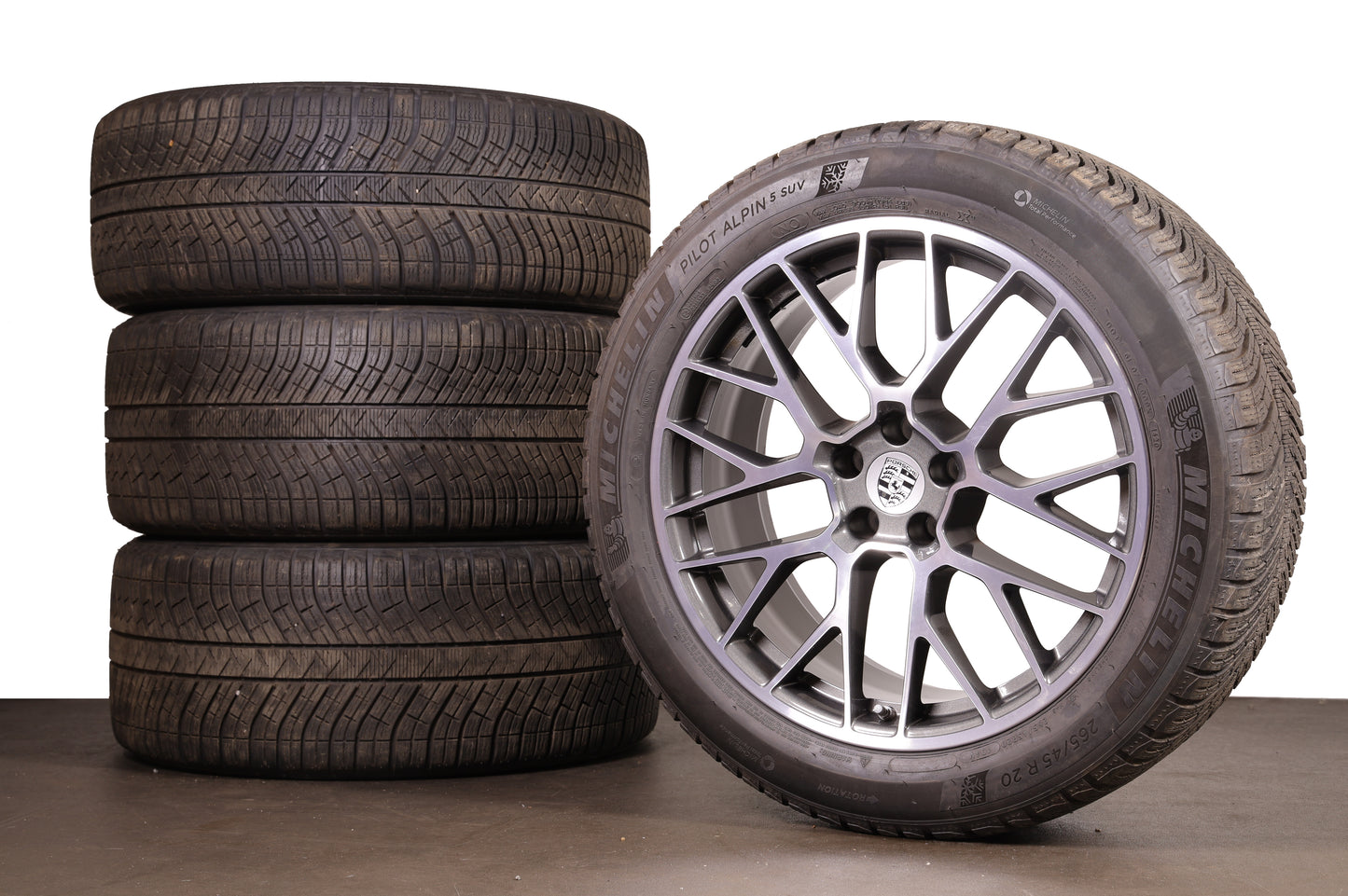 Original Porsche Macan 95B Winterräder 20 Zoll Michelin Winterreifen 95B601025DS
