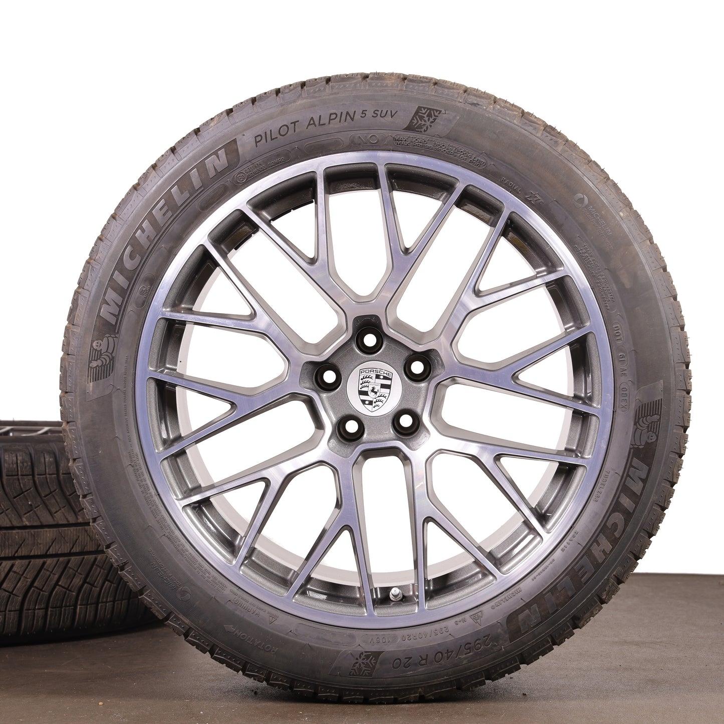 Original Porsche Macan 95B Winterräder 20 Zoll Michelin Winterreifen 95B601025DS
