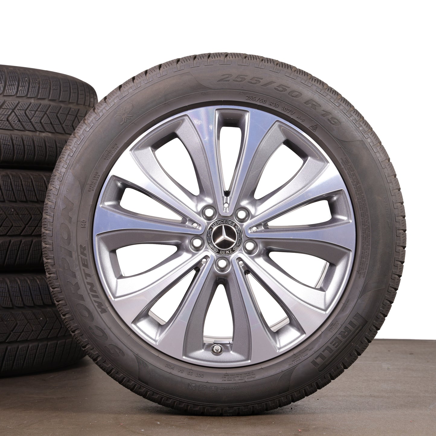 Original Mercedes Winterräder 19 Zoll GLE V167 W167 A1674010100 Winter Pirelli