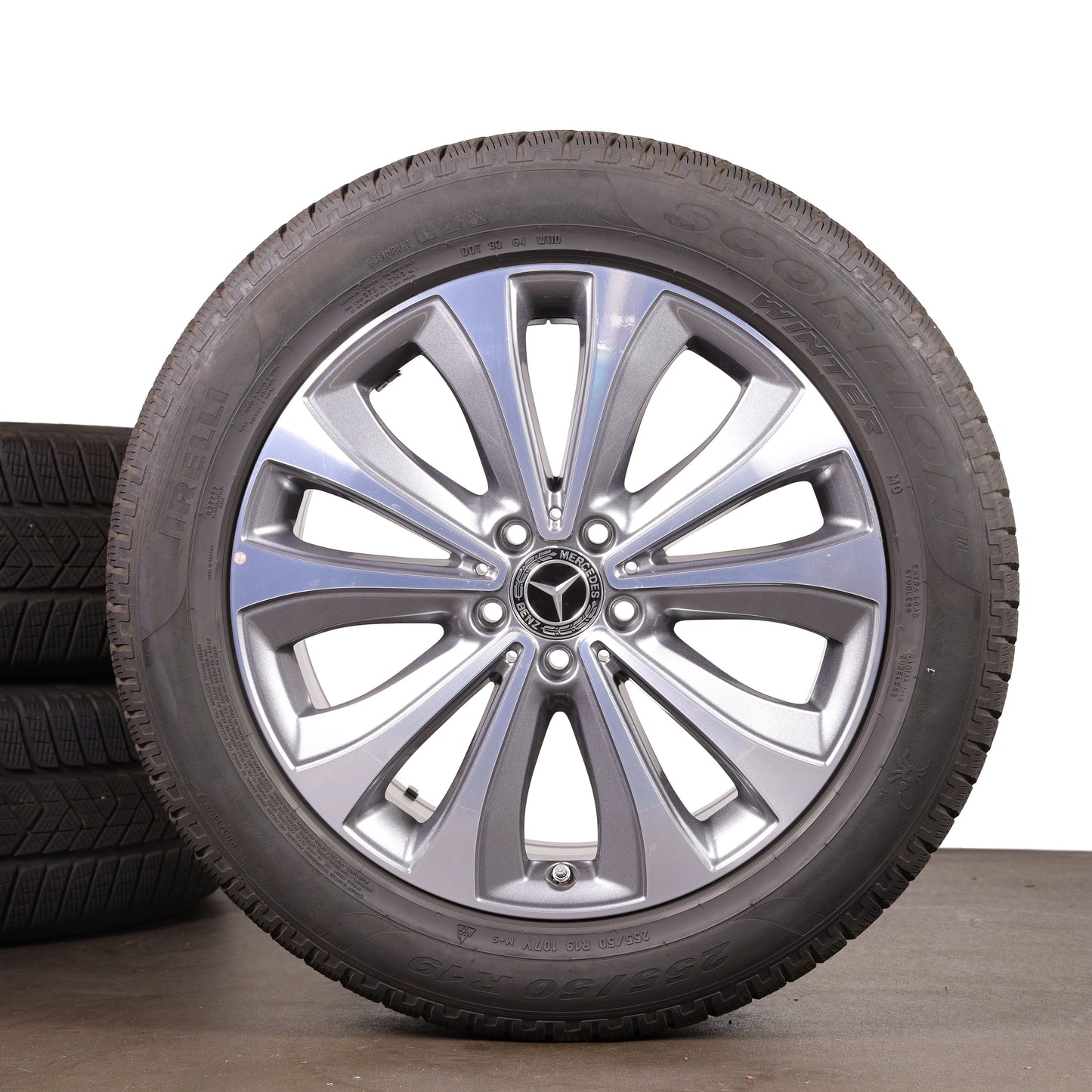 Original Mercedes Winterräder 19 Zoll GLE V167 W167 A1674010100 Winter Pirelli