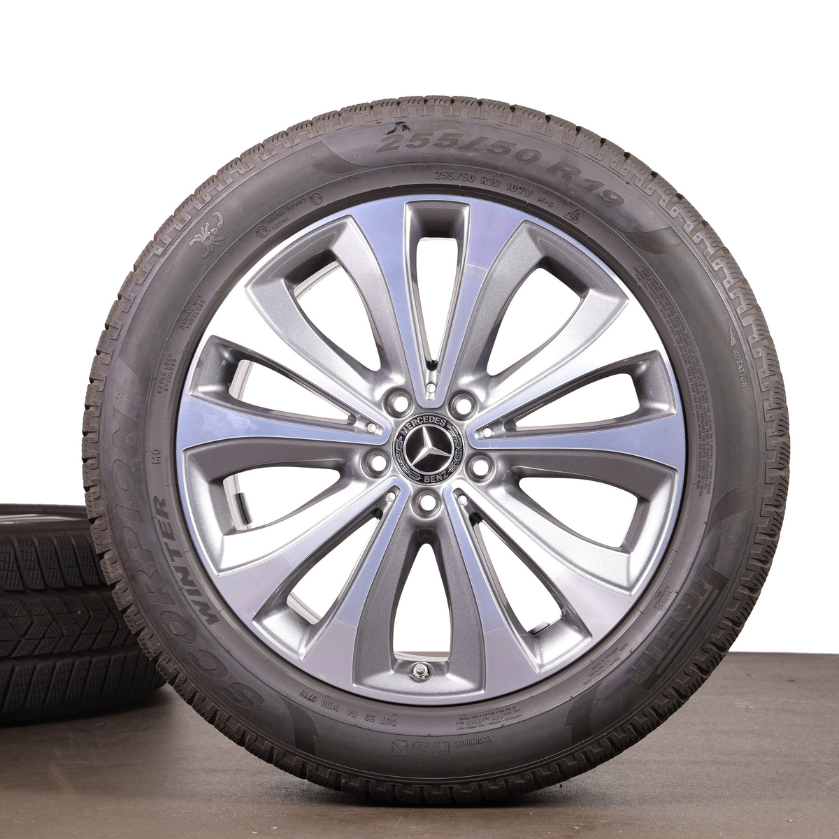 Original Mercedes Winterräder 19 Zoll GLE V167 W167 A1674010100 Winter Pirelli