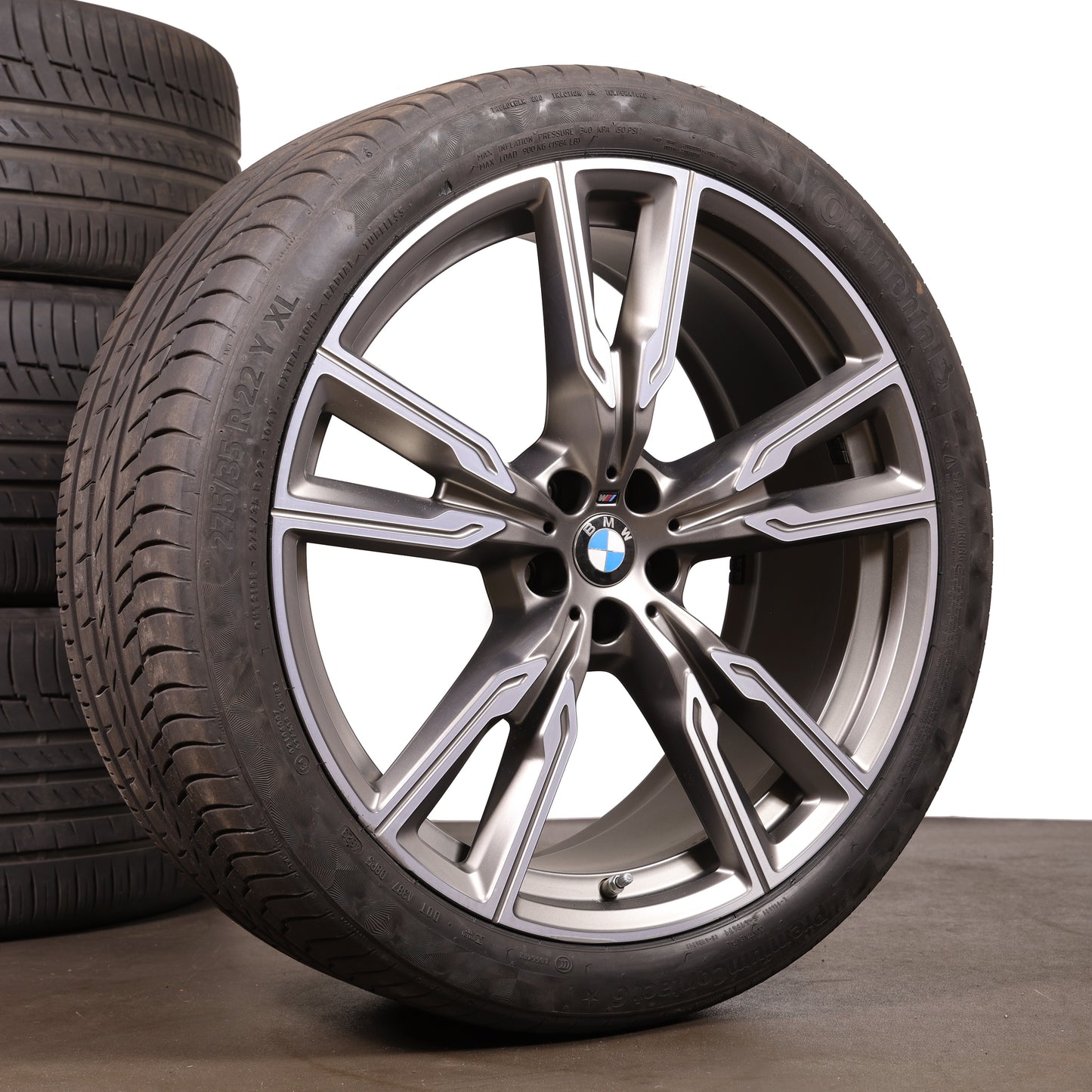 BMW X5 X6 22 Zoll G05 G06 Sommerräder 8072002 Styling 747 M