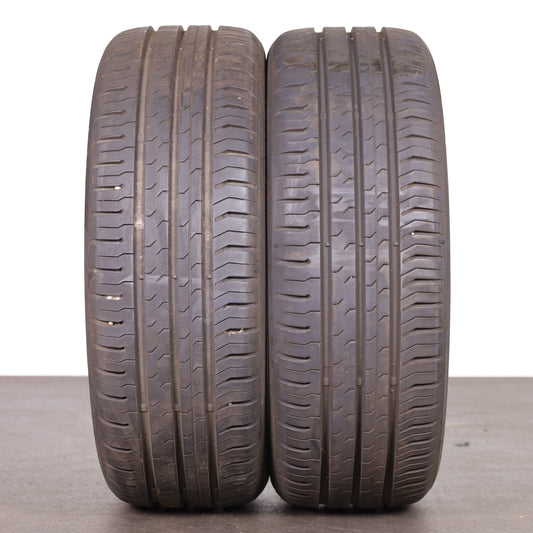 2x Sommerreifen 185/50 R16 81H Continental ContiEcoContact 5 mit 6,5 mm Profil